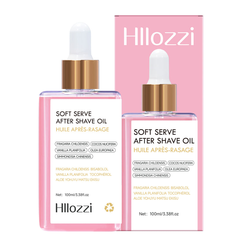 100ml/3.38f.oz Strawberry soft serve after shave oil Deeply hydrating and nourishing the skin Men & Women Hydrating Serum