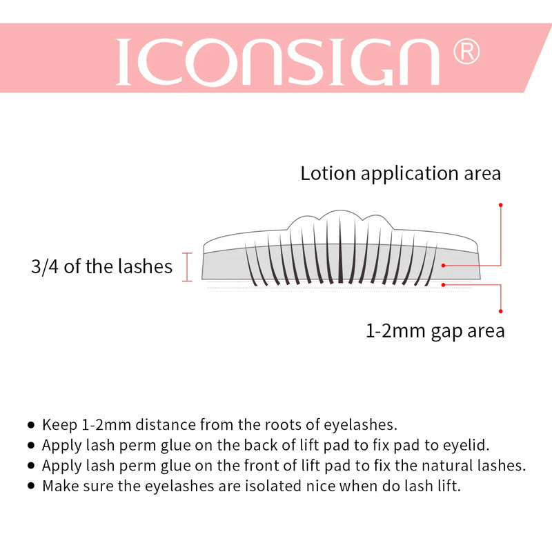 ICONSIGN Lash Lift Kit Lifiting Eyelash Enhancer Calia Set Lashes Perm Eyes Makeup Tools Can Do Your Logo