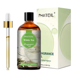 PHATOIL 100ml Oud Warmth Fragrance Oil For Diffuser Aromatherapy White Santa Teakwood Vanilla Amber Japanese Magnolia Aroma Oils