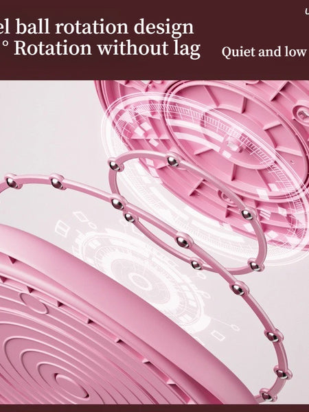 Intelligent Counting Foot Massager Turntable Massage Shiatsu Board Waist Twisting Disc Type-C Charging Magnetic Acupressure Mat