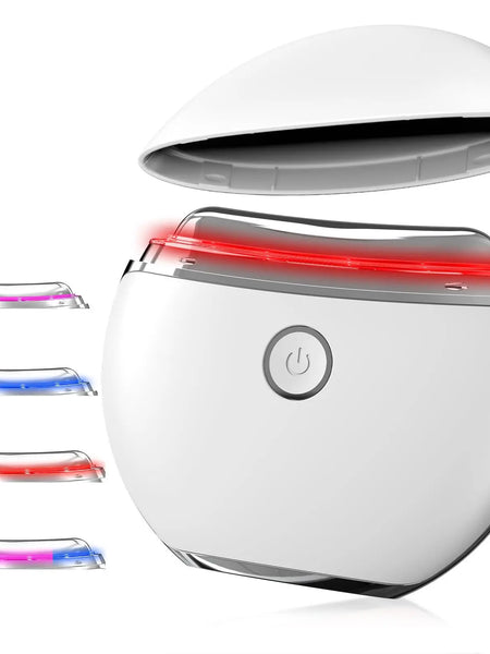 Face Skin Care Machine Electric Scraping Instrument Neck Face Lift EMS Micro Current Vibration Heating Household Beauty Device