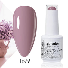 Arte Clavo Rose Red Color Series 15ml Gel Nail Polish Hot Sale Long Lasting Soak Off Varnish Hybrid Nail Art Top Bsae Maincure