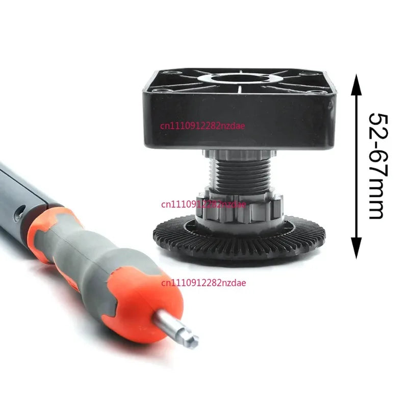 Adjustable Cabinet Leg Levelling Wrench — Telescopic Support Tool for Furniture Assembly & Installation