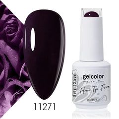 Arte Clavo Rose Red Color Series 15ml Gel Nail Polish Hot Sale Long Lasting Soak Off Varnish Hybrid Nail Art Top Bsae Maincure