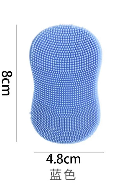 Soft Silicone Facial Cleansing Brush Face Exfoliator Blackhead Acne Removal Face Scrubber Manual Facial Cleansing Brush Skincare