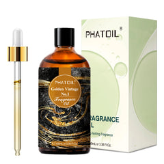 PHATOIL 100ml Oud Warmth Fragrance Oil For Diffuser Aromatherapy White Santa Teakwood Vanilla Amber Japanese Magnolia Aroma Oils