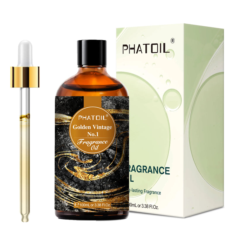 PHATOIL 100ml Oud Warmth Fragrance Oil For Diffuser Aromatherapy White Santa Teakwood Vanilla Amber Japanese Magnolia Aroma Oils