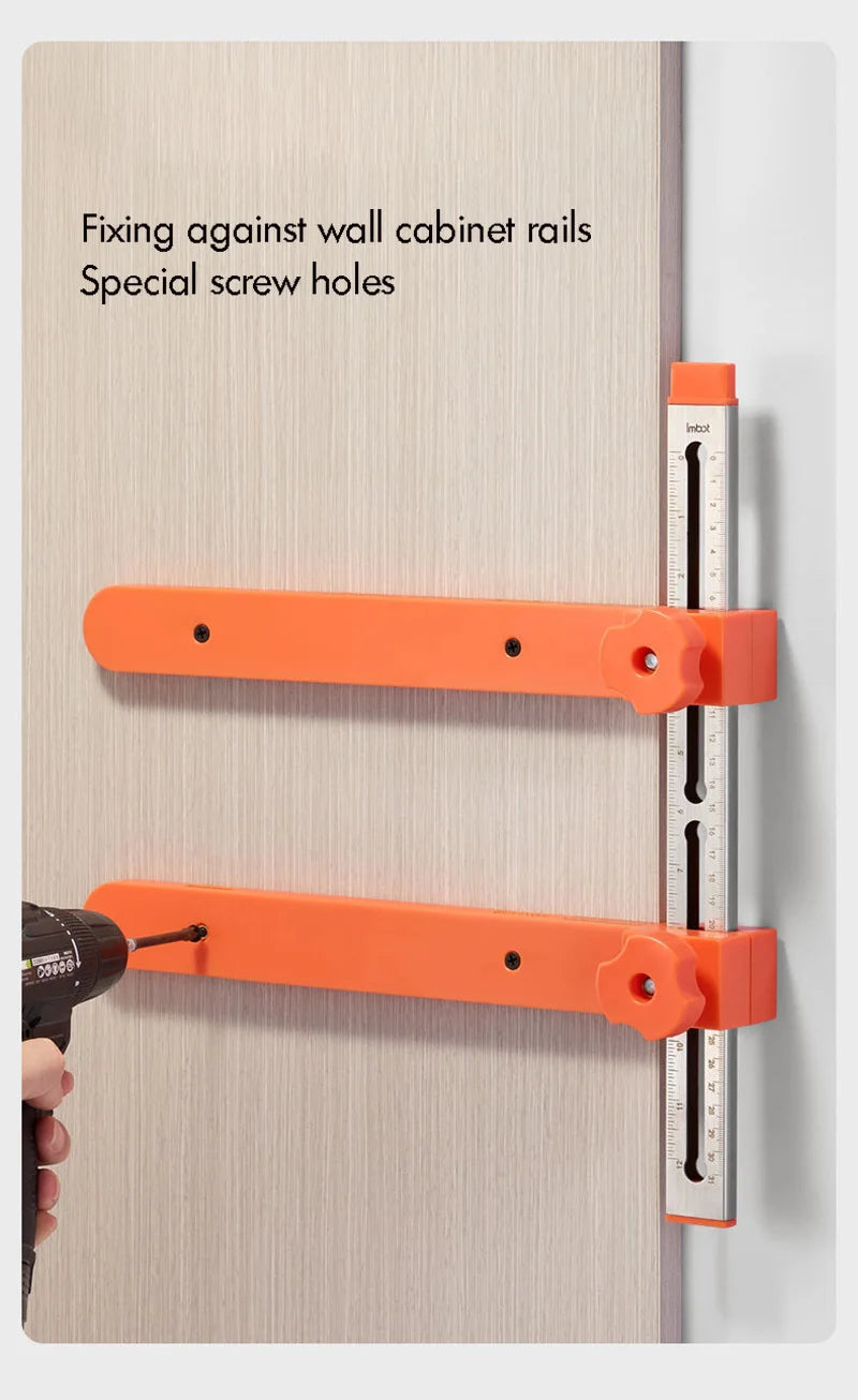 Drawer Slideway Track Installation Aid — Fast Retaining Clip Tool for Cupboard & Cabinet Drawer Fitting