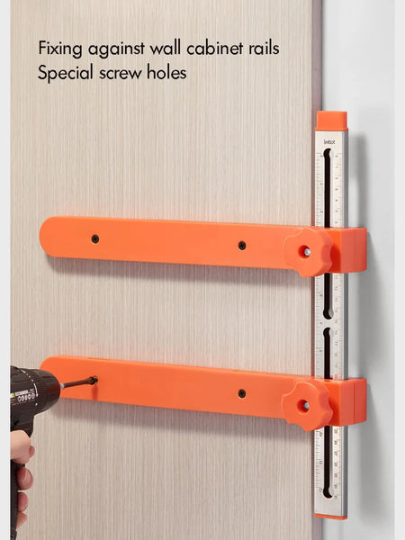 Drawer Slideway Track Installation Aid — Fast Retaining Clip Tool for Cupboard & Cabinet Drawer Fitting