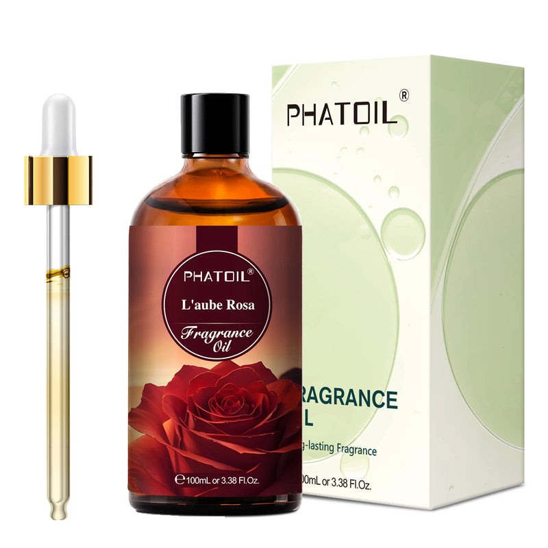 PHATOIL 100ml Oud Warmth Fragrance Oil For Diffuser Aromatherapy White Santa Teakwood Vanilla Amber Japanese Magnolia Aroma Oils