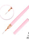 6/9/12/15/18mm Nail Art Liner Brush Metal Handle Painting Acrylic French Stripe Drawing Pen UV Gel Polish Nail Art Manicure Tool
