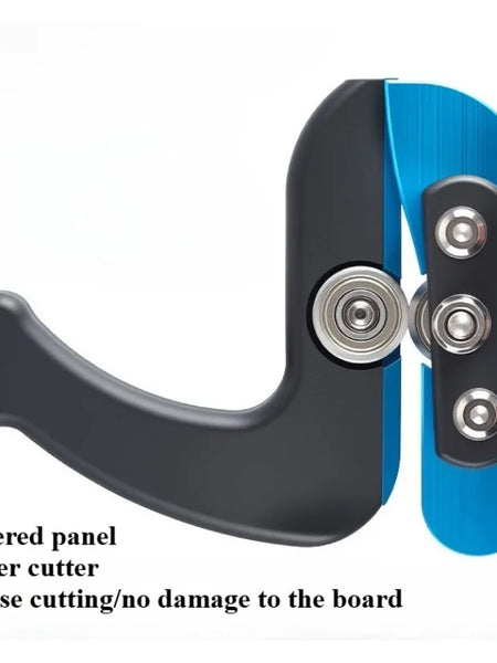 Woodworking Panel Cutter Wood Skin Hand Trimming Knife Straight Line Scraping Tool Trimming Tool