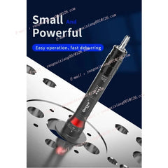 AX207 Mini Pneumatic Chamfering Machine — 45° Handheld Metal Deburring & Corner Chamfer Tool