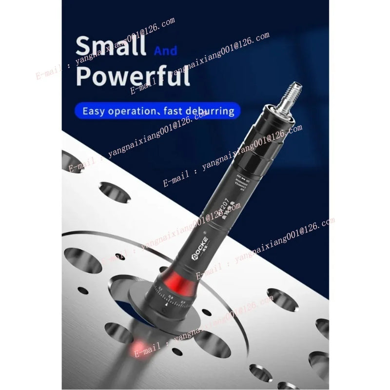 AX207 Mini Pneumatic Chamfering Machine — 45° Handheld Metal Deburring & Corner Chamfer Tool