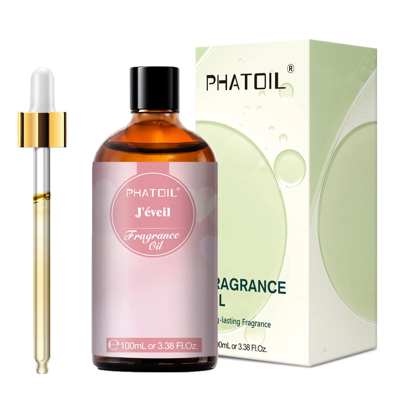 PHATOIL 100ml Oud Warmth Fragrance Oil For Diffuser Aromatherapy White Santa Teakwood Vanilla Amber Japanese Magnolia Aroma Oils