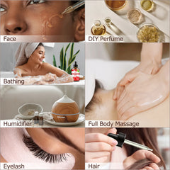 Chocolate essential oil is suitable for skin care, bath and aromatherapy diffusers and is suitable for all skin types.