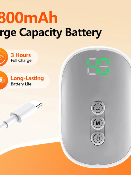 Electric 360° Air Pressure Calf Massager Wireless Leg Massage 4 Mode Airbag Compresstion Relax Foot Calf Muscle Relieve Fatigue