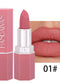 6colors Nude Velvet Lipsticks Waterproof Long Lasting Moisturize Lips Stick Not Fade Sexy Matte Lipstick Lip Gloss Women Makeup