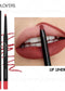 1PC Vibrant Colors Lipner Pen  Colorfast, Easy to Color, Waterproof, Lip Liner, Not Sticky, Lightness, Portable Travel Makeup