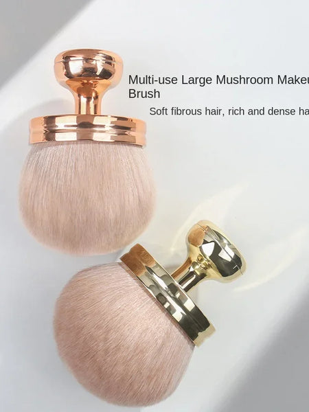 Profissionais Nails Art Cogumelo Escova Redonda Pintura Gel Limpeza de Poeira Big seal  Make Up Brush Manicure Acessórios