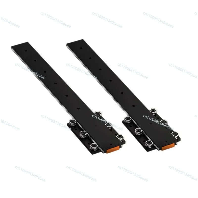 Invisible Damping Drawer Track for Jewelry Display Cabinet — Soft-Close Bottom-Mounted Slide