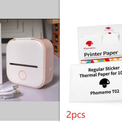 Portable Mini Thermal Label Printer Home Photo Printer Student Wrong Question Printer Bluetooth-compatible Mini Label Printer Price Tag