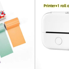 Portable Mini Thermal Label Printer Home Photo Printer Student Wrong Question Printer Bluetooth-compatible Mini Label Printer Price Tag