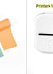 Portable Mini Thermal Label Printer Home Photo Printer Student Wrong Question Printer Bluetooth-compatible Mini Label Printer Price Tag