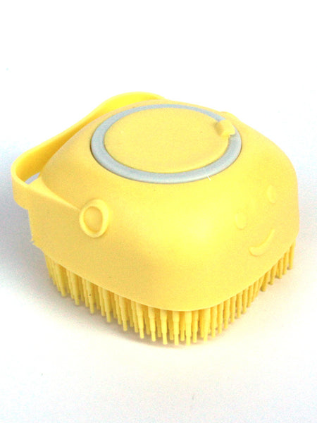 Silicone Dog Bath Massage Gloves Brush Pet Cat Bathroom Cleaning Tool Comb Brush For Dog Can Pour Shampoo Dog Grooming Supplies