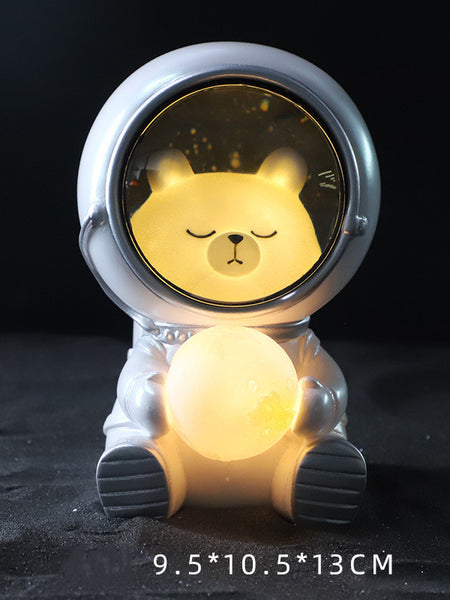 Starry sky animal atmosphere night light