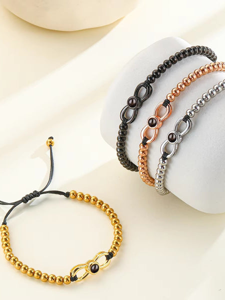 Grateful Christmas Gift Unlimited Love Number 8 Projection Bracelet