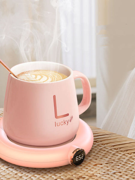 Coffee Mug Warmer Warm Coaster Smart Heating Cup Thermal Insulation Constant Temperature Coaster Heating Pad Desktop