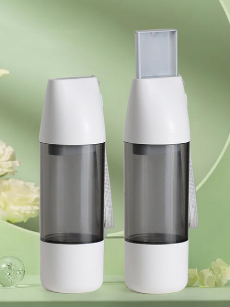 Portable Dog Water Bottle 350ml Water Food Container For Dog Pets Feeder Bowl Outdoor Travel Drinking Bowls Water Dispenser