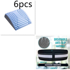 Back Stretcher Pillow Neck Lumbar Support Massager For Neck Waist Back Sciatica Herniated Disc Pain Relief Massage Relaxation