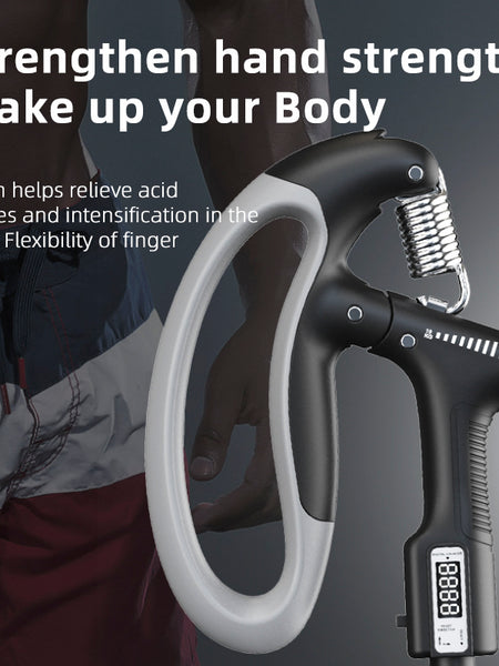 Smart Counting Grip 10-100KG Grip Free Adjustment Professional Hand Training Arm Muscle Training Fitness Equipment Fitness Tools Gym