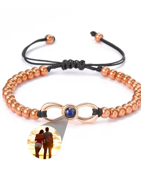 Grateful Christmas Gift Unlimited Love Number 8 Projection Bracelet