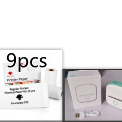 Portable Mini Thermal Label Printer Home Photo Printer Student Wrong Question Printer Bluetooth-compatible Mini Label Printer Price Tag