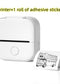 Portable Mini Thermal Label Printer Home Photo Printer Student Wrong Question Printer Bluetooth-compatible Mini Label Printer Price Tag