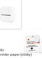 Portable Mini Thermal Label Printer Home Photo Printer Student Wrong Question Printer Bluetooth-compatible Mini Label Printer Price Tag
