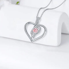 MOM Love Inlaid Women's Necklace Mother's Day Gift