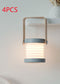 Foldable Touch Dimmable Reading LED Night Light Portable Lantern Lamp USB Rechargeable For Home Decor