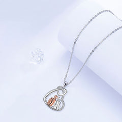 Love Sisters Necklace Female Clavicle Chain Girlfriends' Gift Gift