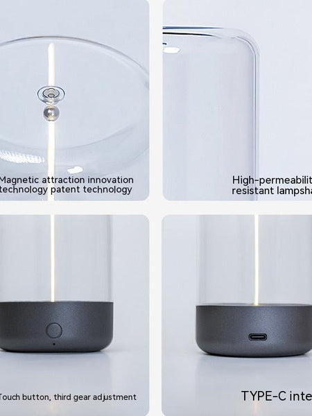 New LED Camping Light Type-c Rechargeable Portable Night Light With High Transparency And Anti Drop Creative Atmosphere Light