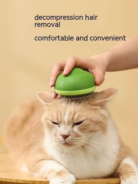 Cat Brush Hair Remover Cleaning Avocado Shaped Dog Grooming Tool Pet Combs Brush Stainless Steel Needle Pet Cleaning Care
