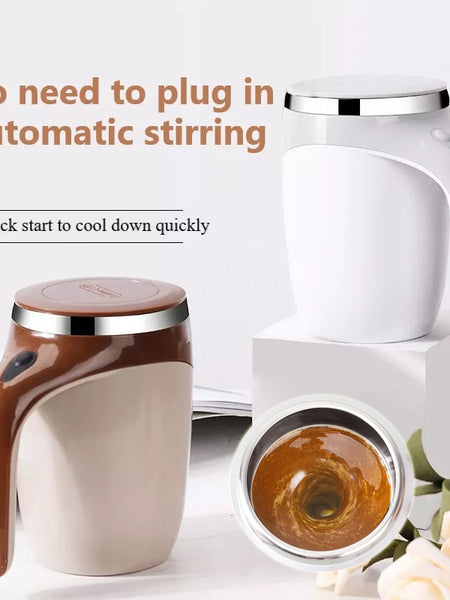 Rechargeable Model Automatic Stirring Cup Coffee Cup High Value Electric Stirring Cup Lazy Milkshake Rotating Magnetic Water Cup