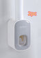 Wall Mounted Automatic Toothpaste Holder Bathroom Accessories Set Dispenser