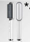 New 2 In 1 Hair Straightener Hot Comb Negative Ion Curling Tong Dual-purpose Electric Hair Brush