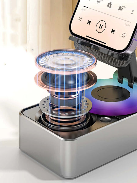 Mobile Phone Bracket Audio Two-in-one Rotating Foldable